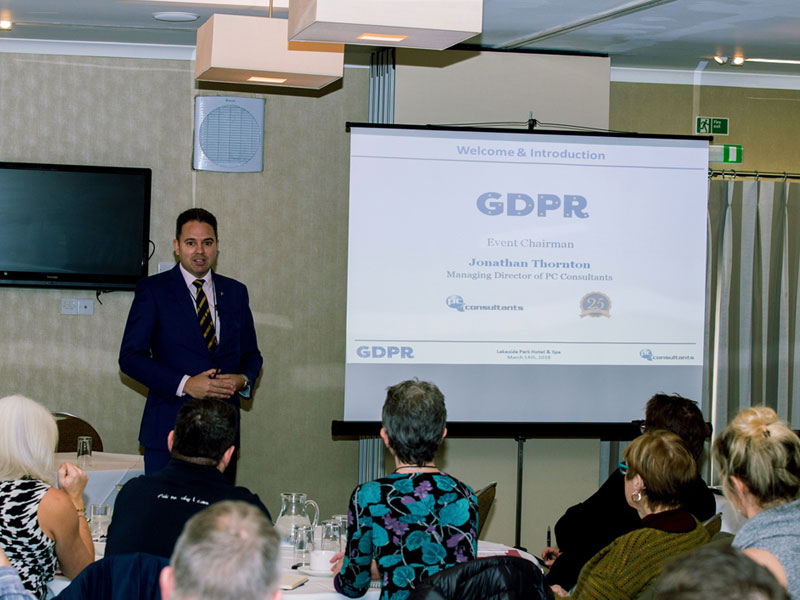 GDPR Event – March 14th 2018 'Awareness of the new legislation'